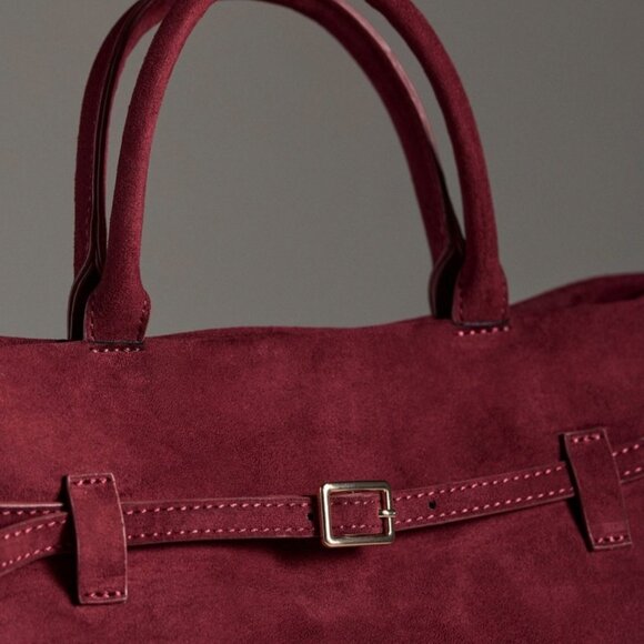 By Anthropologie Faux-Suede Bag - Picture 4 of 5